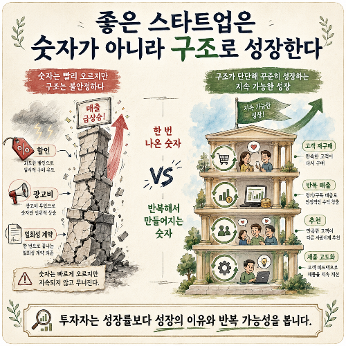 [엔젤투자 인수분해 : 초기투자의 핵심]4편-좋은 스타트업은 숫자가 아니라 ‘구조’로 성장한다